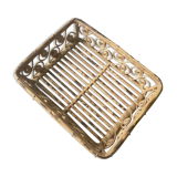 Rattan basket peacock