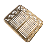 Rattan basket peacock
