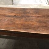 large old walnut farmhouse table