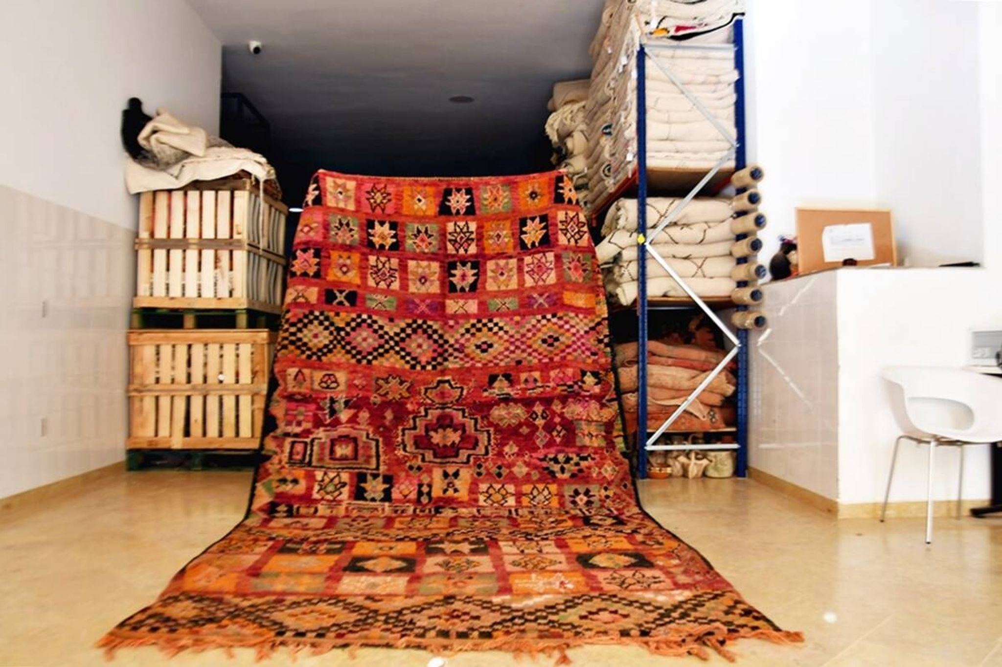 Tapis berbère Boujaad vintage