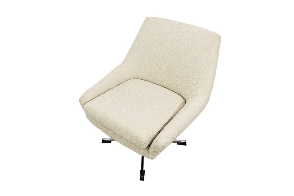 Vintage Swivel Lounge Chair, German, 1970s