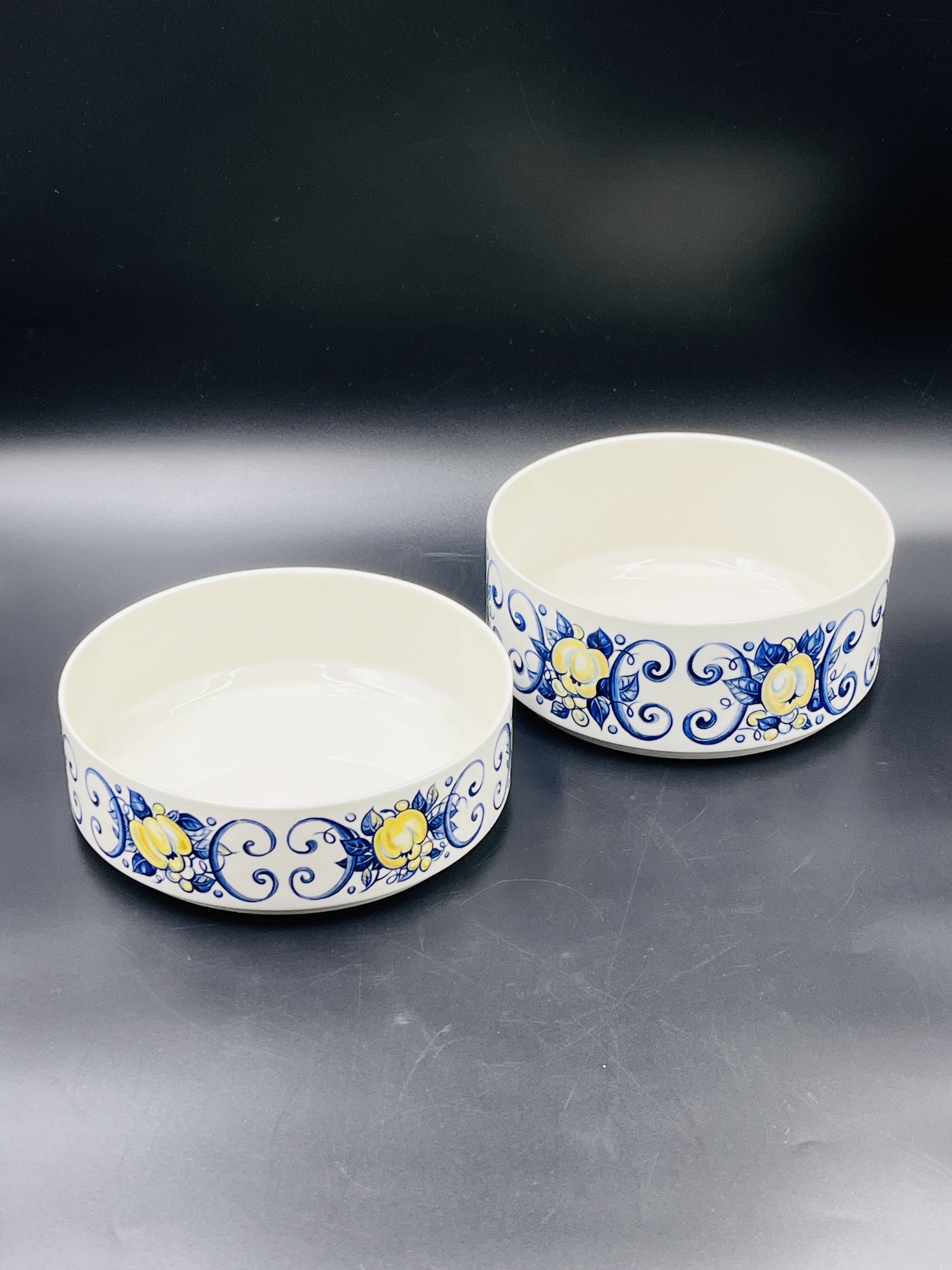 Set of two Cadiz salad bowls by Villeroy & Boch