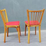 Pairs of Baumann chairs