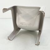 Fauteuil Blanc Modèle 4894 par Gae Aulenti pour Kartell, 1970