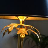 “Palm tree” lamp chandelier Deknudt Belgium