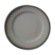 Flat plate in earthenware of Digoin Sarreguemines model Arcole diam 23,5 cm