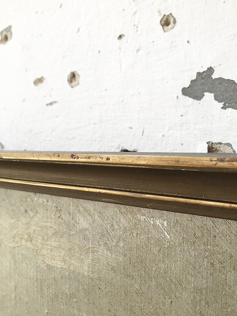 Old oil painting 1917