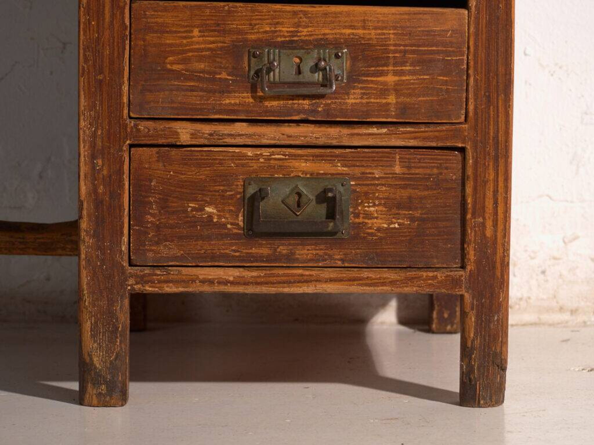 Antique cedar wood desk – Japan, Taishō period, circa 1920