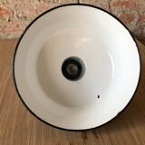 Industrial Factory hanging lamp from Wikasy A23, 1960s