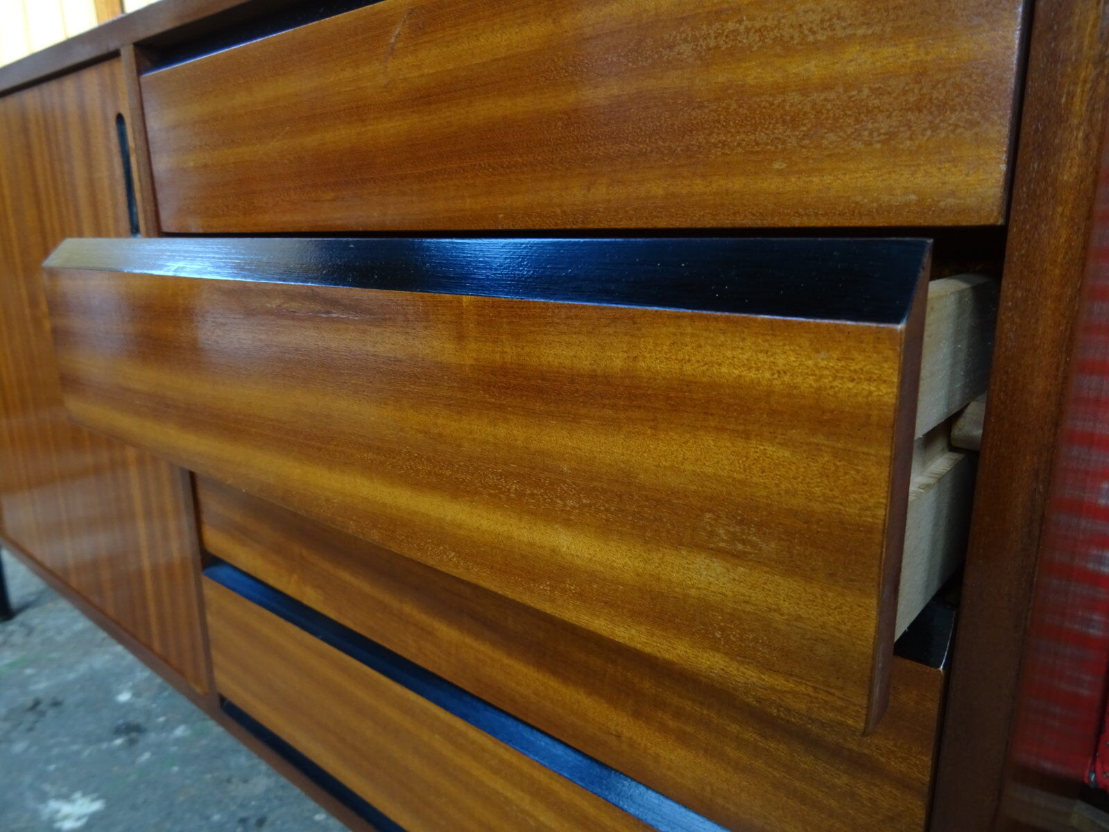 Scandinavian sideboard sliding doors