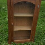Natural wood showcase
