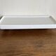XS shelf tablet in white porcelain 1950 L30cm