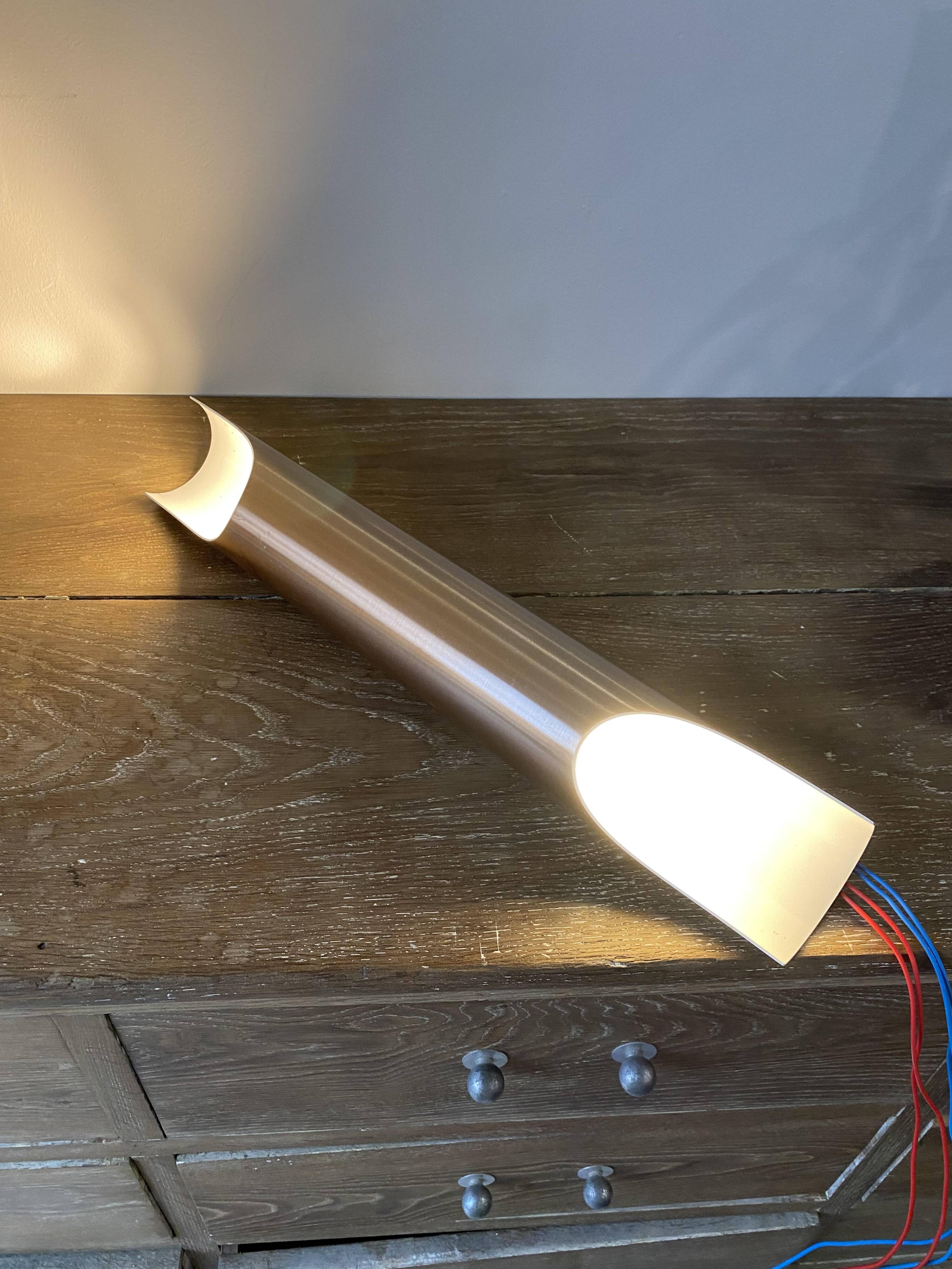 N3 Sconce Fuga XL copper / rosé wall light Raak Komulainen 1970 vintage