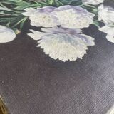 Tableau Ancien -peinture à l’huile - les Pivoines Blanches