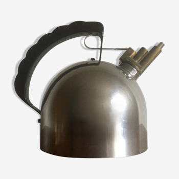 Richard Sapper art deco chrome boiler kettle for Alessi