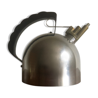 Richard Sapper art deco chrome boiler kettle for Alessi