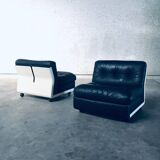 Mid-Century Modern Amanta Modular Sofa by Mario Bellini for B&B Italia, 1970s, Set of 4