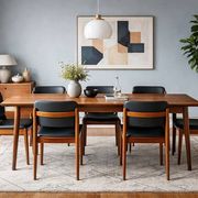 6 chaises teck scandinave vintage