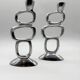 Pair of candlesticks "Circle" – Matthew Hilton, 1980s