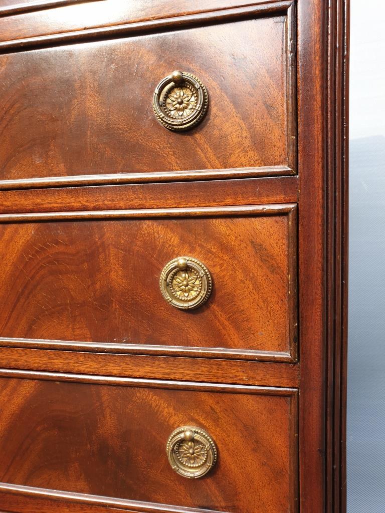 Georgian mahogany style english week planner