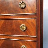 Georgian mahogany style english week planner