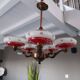 Lustre vintage art deco vintage 1950