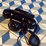 Vintage phone with Bakelite dial