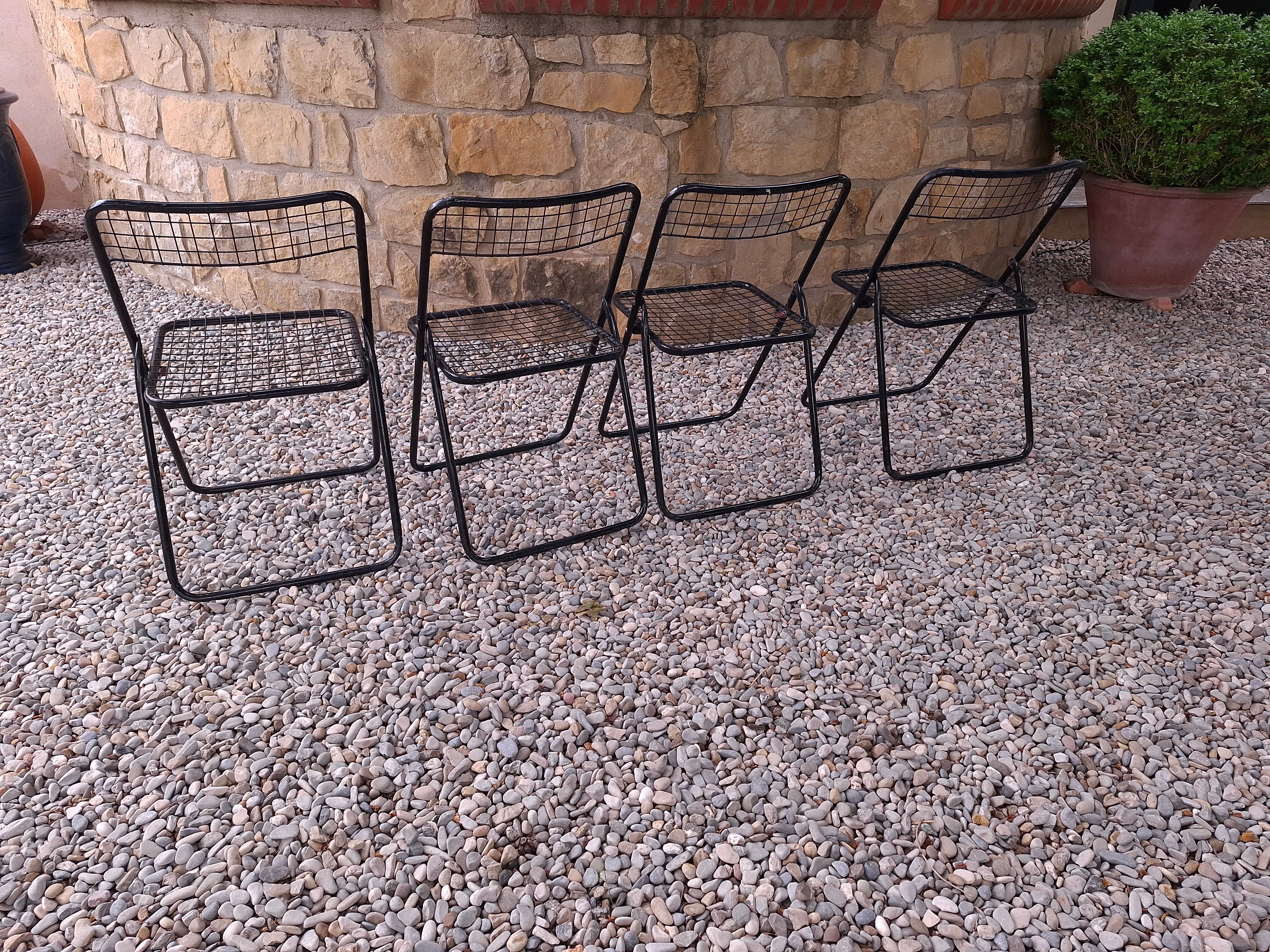 4 chaises pliantes Niels Gammelgaard , Ikea