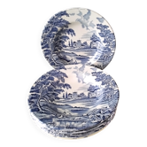 6 deep plates Lunéville Model "English Style"