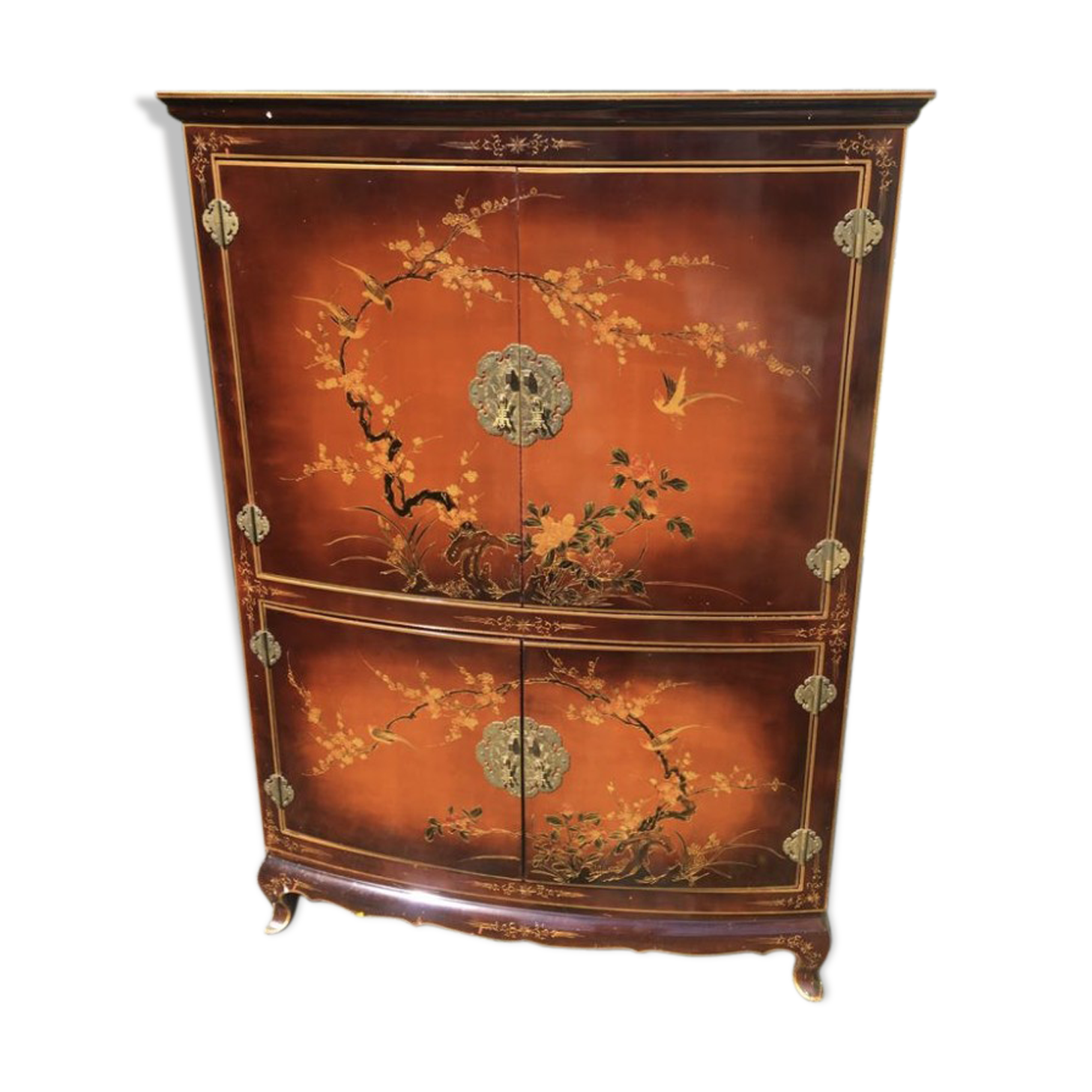 Vintage Chinese TV furniture 70s