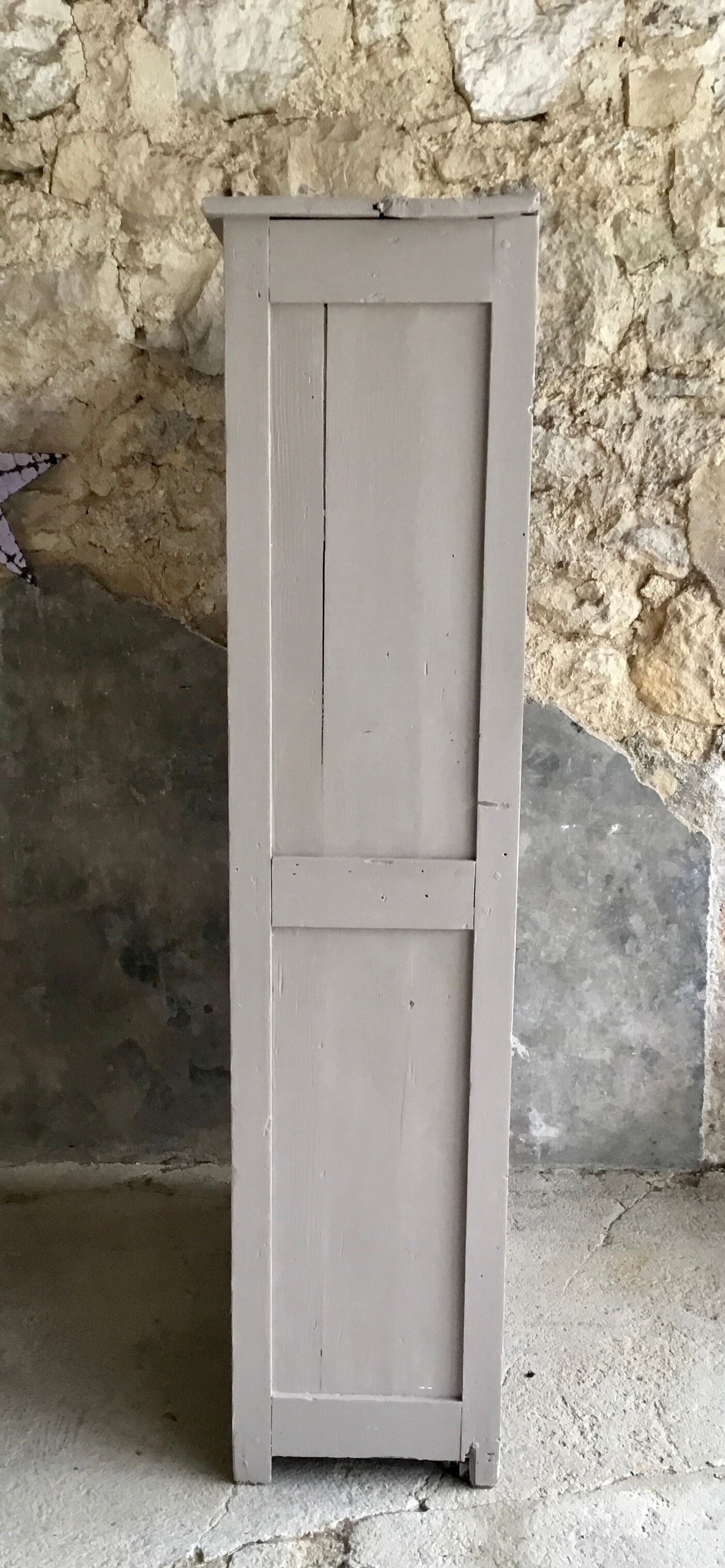 Wooden parisian wardrobe XXth