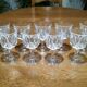 Lot 11 Crystal Crystal Glasses Chaumont Series