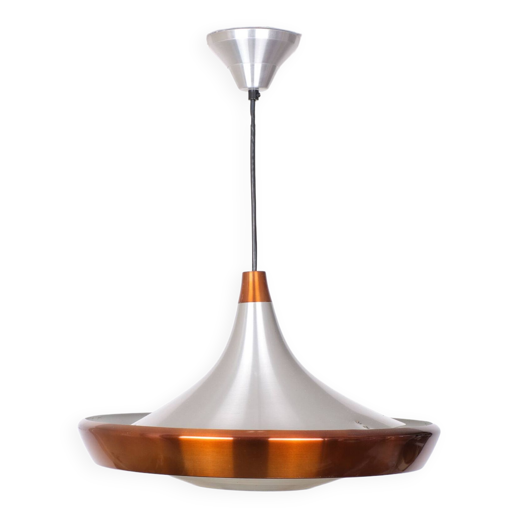 Philips Aluminum ceiling lamp 1960s Holland