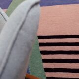 Tufted wool rug Modern Light Handmade 120 x 180 cm