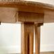 Tripod side table in wood veneer from the 50s and 60s