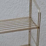 Vintage all-metal string shelf