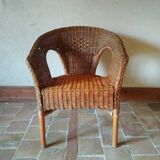Fauteuil en rotin