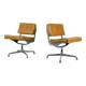 Magnificent pair of "Intermediate" office chairs by Charles & Ray Eames for Herman Miller – 1960s