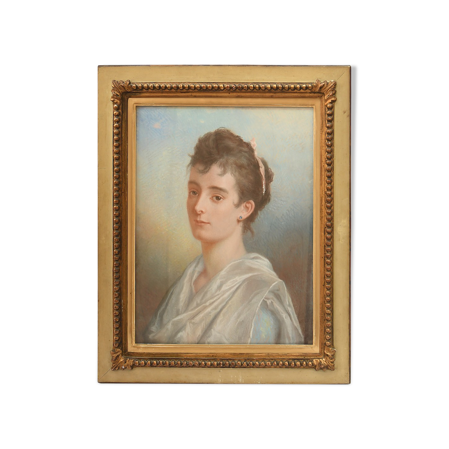 Portrait of a woman in Pastel