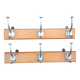 Set of two vintage coat racks