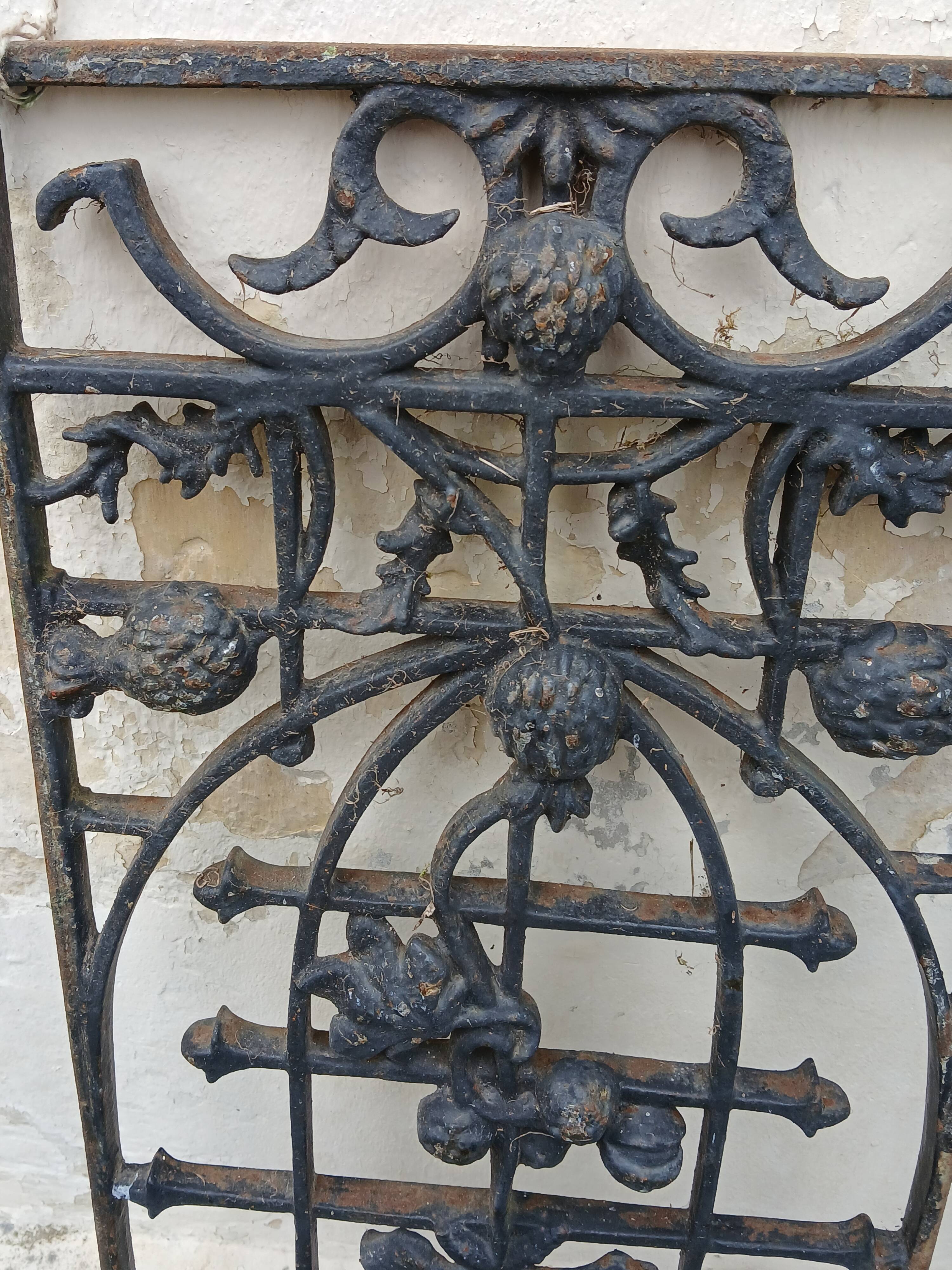 Old door grilles