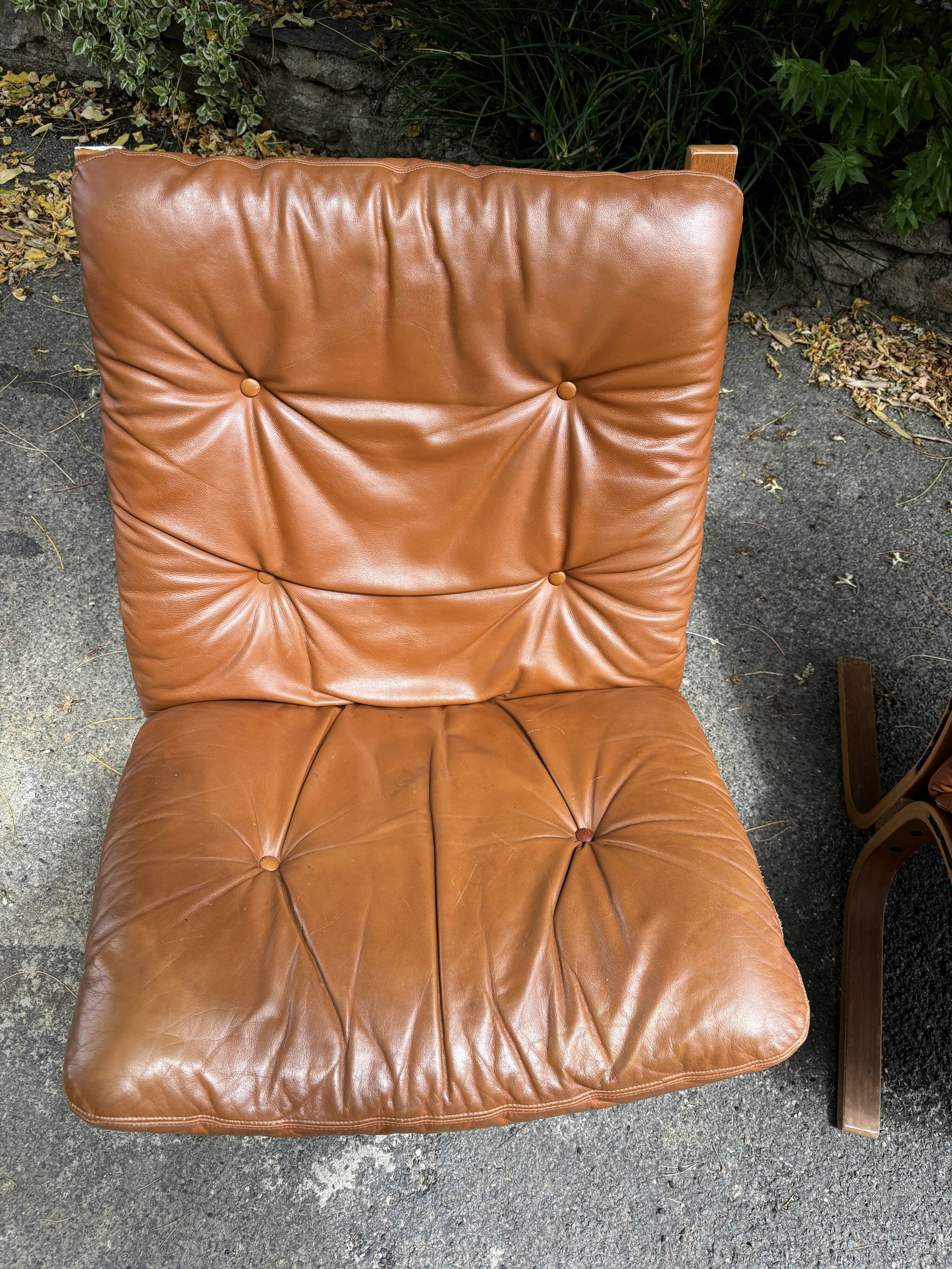 Pair of siesta armchairs
