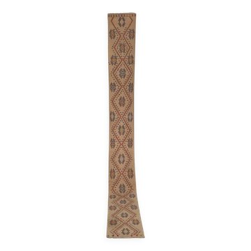 Tapis de couloir turc vintage