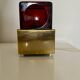 Table lamp in glass and brass 1950s/60s