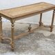 Banquette cannée style Louis XVI