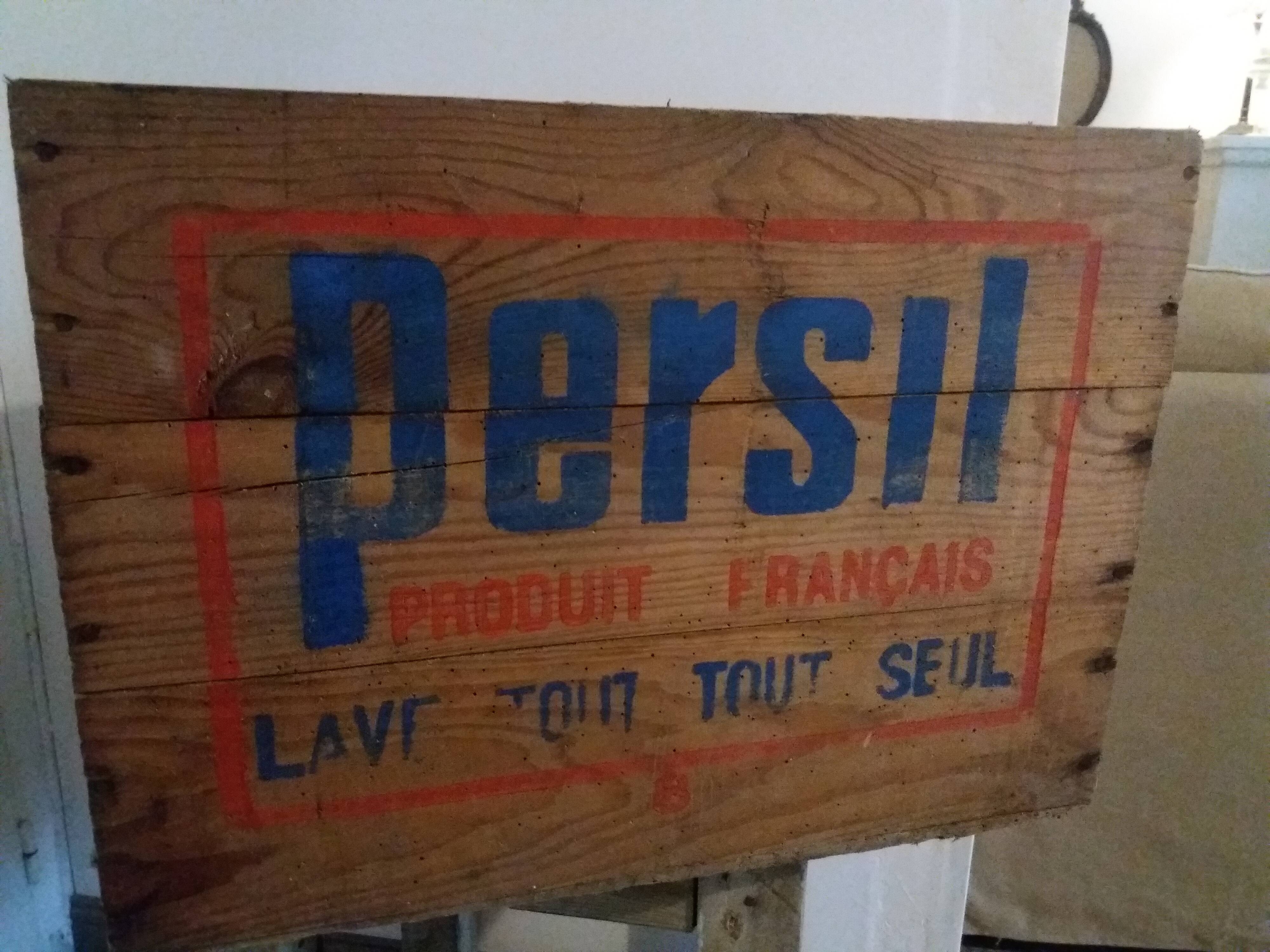 Caisse en bois persil