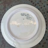 Handmade ceramic collector's plate, glazed with enamels, signed by Adiguzel Gini, Türkiye