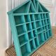 Homemade locker shelves