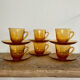 6 espresso cups vereco france