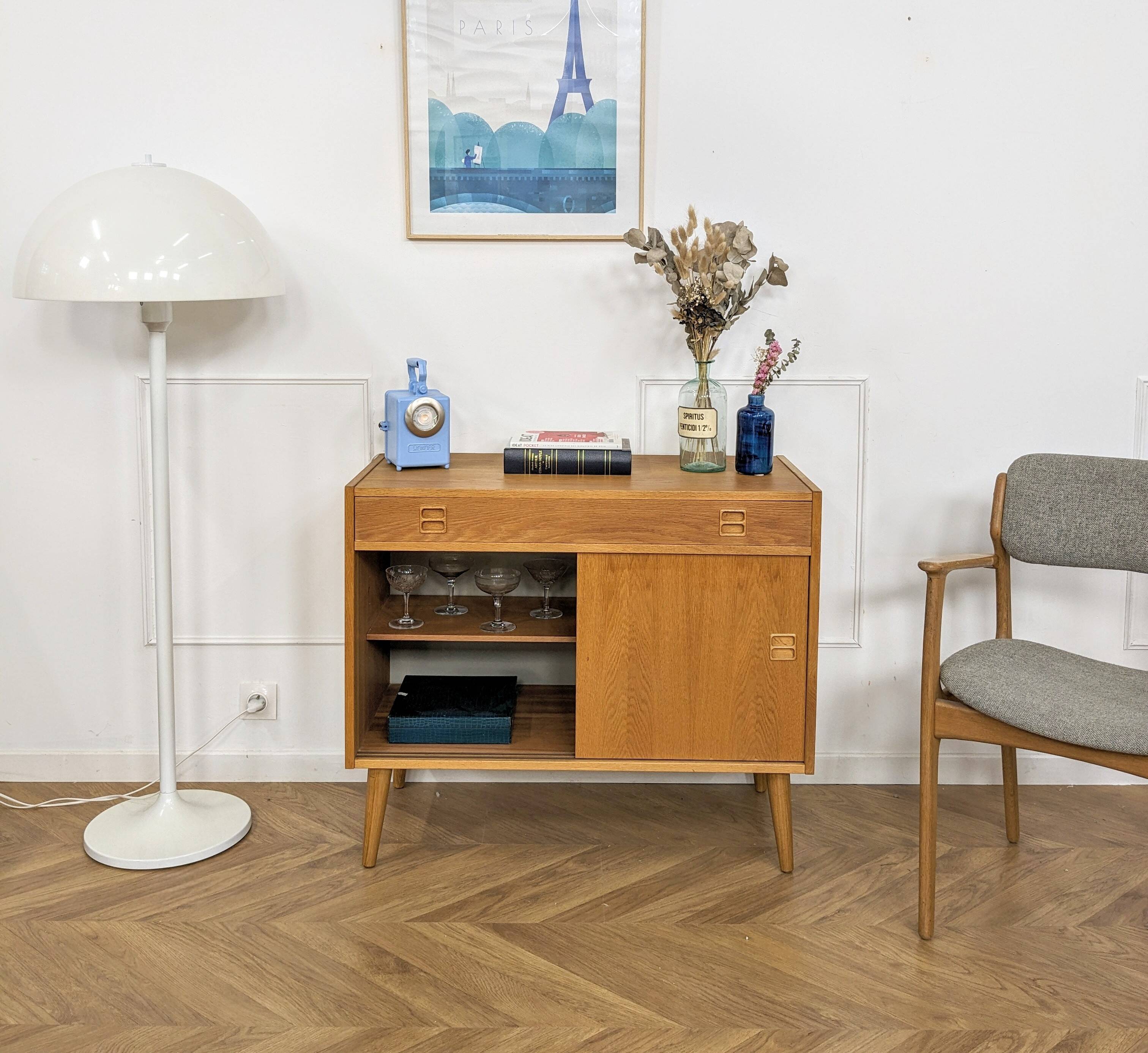 Vintage oak sideboard